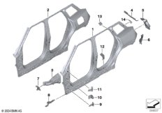 боковой каркас