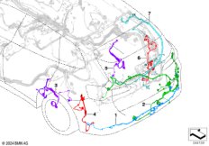 Рем.кабель основн.жгут проводов - сзади