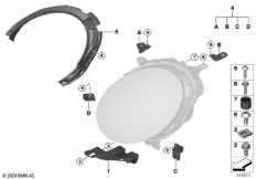 Детали фары