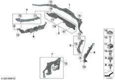 Дополнительные элементы моторного отсека