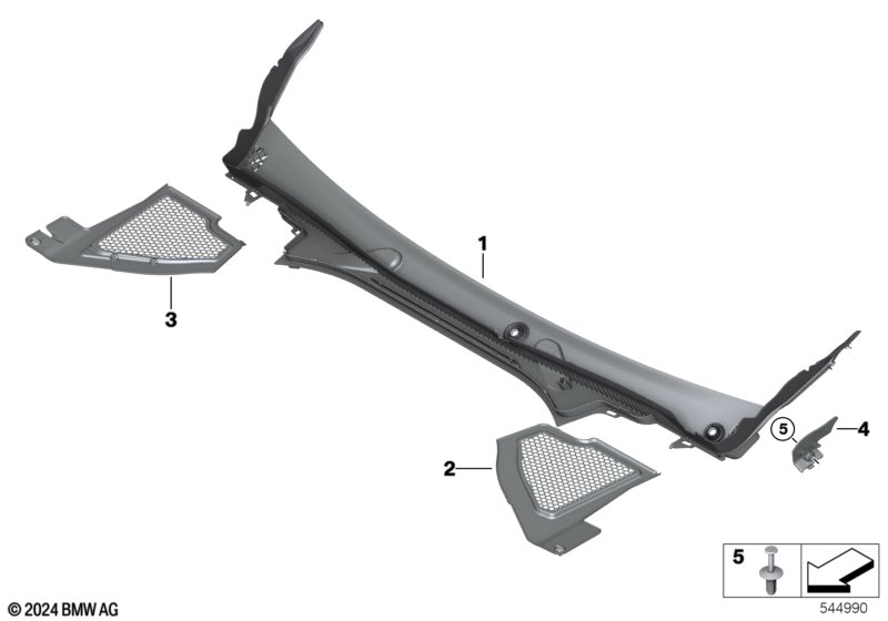 Обшивка обтекателя Наруж