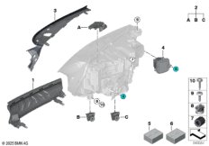 Детали фары
