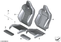 Сид.Пд, набивка и обивка спорт.сид.M