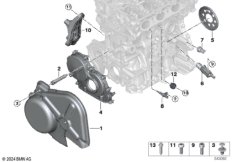 Блок цилиндров/дополнительные элементы