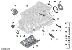 Блок цилиндров/дополнительные элементы