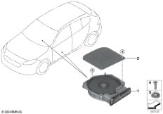 Детали центрального НЧ-динамика