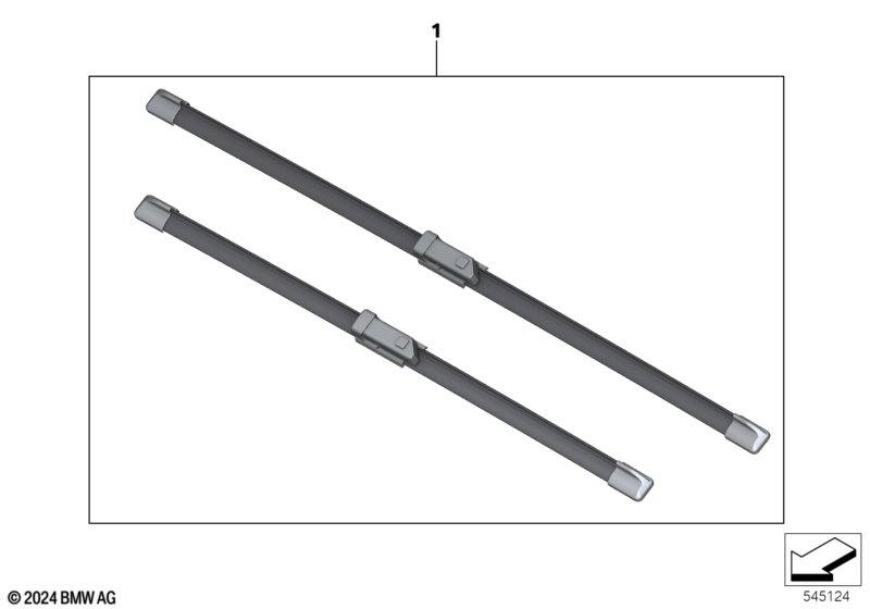 Комплект щеток стеклоочистителя