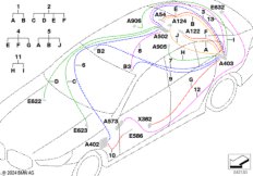 Рем.кабель осн.жгута проводов экранир.