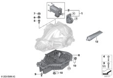 Ред.зад.моста с/двиг. / масляный картер