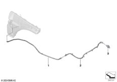 Система омывателей ICAM спереди