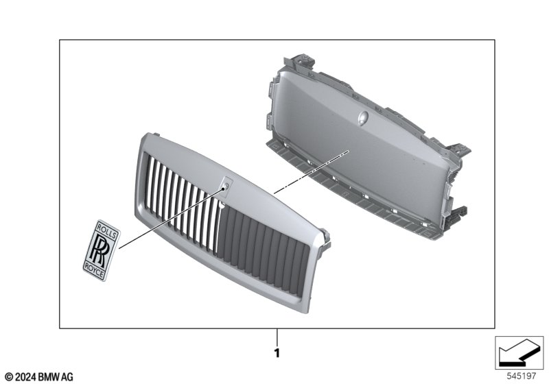 Дооснащение, подсветка решетки радиатора