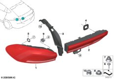 Блок задних фонарей