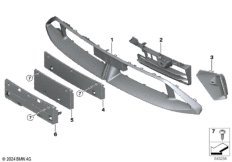 Облицовка M, декор.элементы Пд