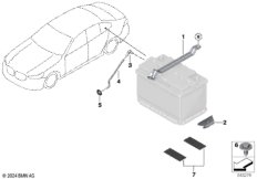 Оригинальные доп.элементы BMW для АКБ