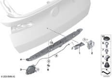 Система замков багажной двери