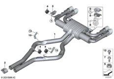 Система выпуска ОГ Зд