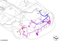 Рем.кабель основн.жгут проводов - сзади