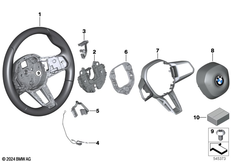 Подушка безопасности для спорт. руля M