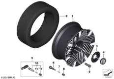 Колесо с л/с диском Styling 1057