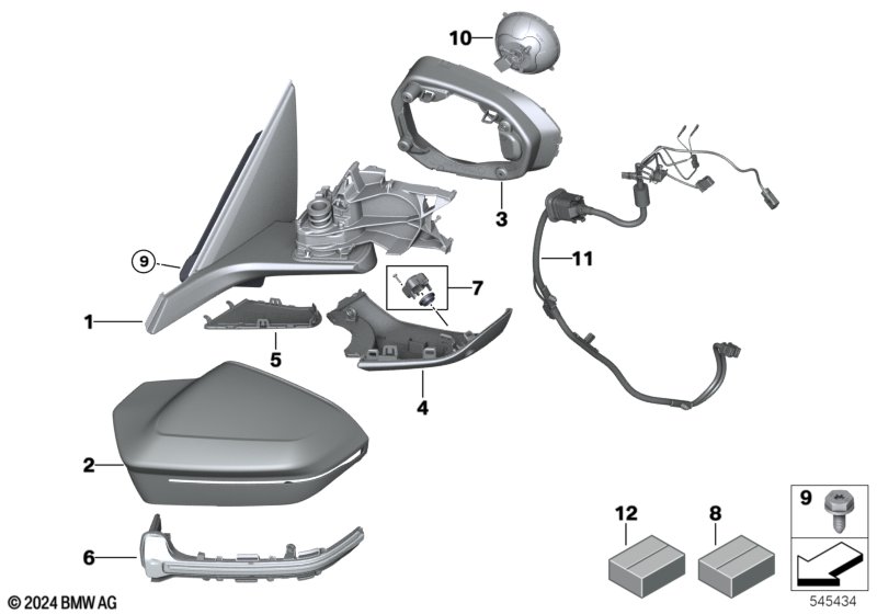 наружное зеркало заднего вида