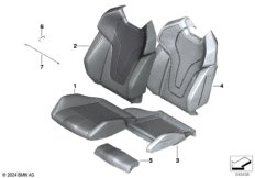 Сид.Пд, набивка и обивка спорт.сид.M