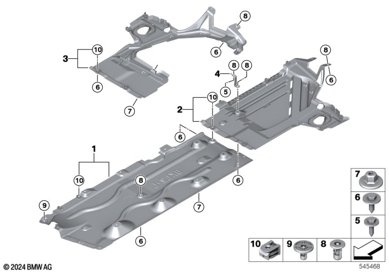 Облицовка днища кузова