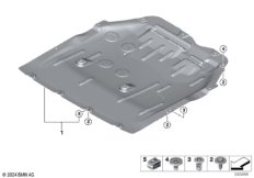 Экран моторного отсека