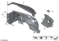 Дополнительные элементы моторного отсека