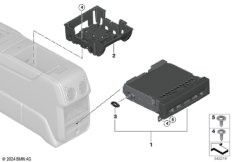Развлекат.сист.в задней части салона