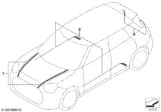 Пленочная наклейка Favoured