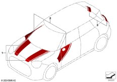 Пленочная наклейка JCW