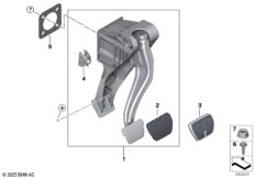 Педальный механизм АКПП