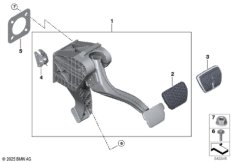 Педальный механизм АКПП