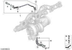 Подача масла турбонагнетателя