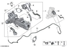 Система нейтрализации ОГ, охлаждение