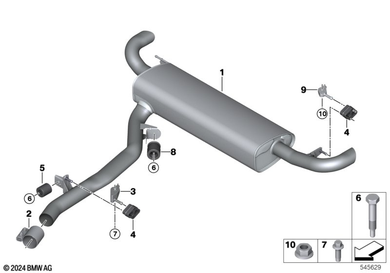 Система выпуска ОГ Зд