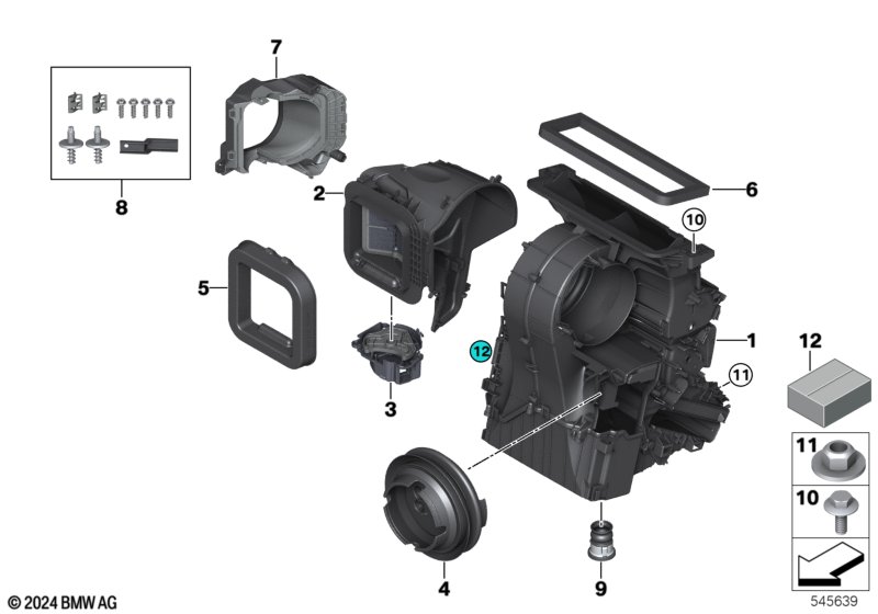 Детали корпуса кондиционера