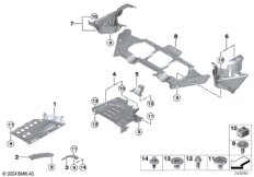 Облицовка днища кузова
