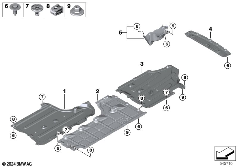 Облицовка днища кузова