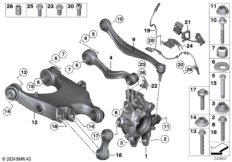 Балка заднего моста/подвеска колеса