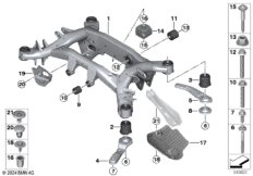 балка заднего моста