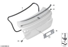 Багажная дверь, дополнительные элементы