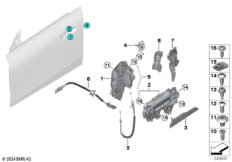 Система замков передней двери