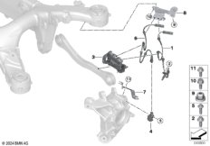 Датчик угл.скорости колеса/датчик ускор.