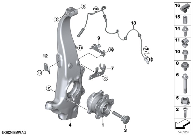 G05N/G07N подшипник ступицы заднего колеса