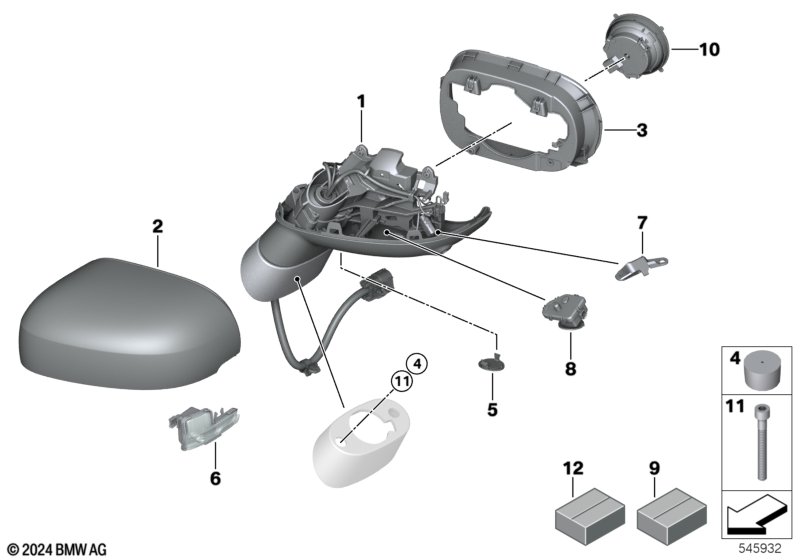 наружное зеркало заднего вида
