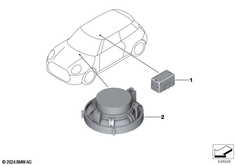 Детали устройства громкой связи
