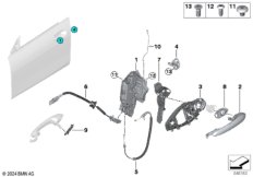 Система замков передней двери