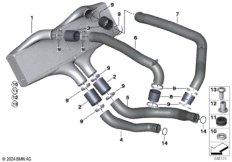 Охладитель наддувочного воздуха