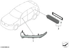 Дополн.указатель поворота/светил.снаружи